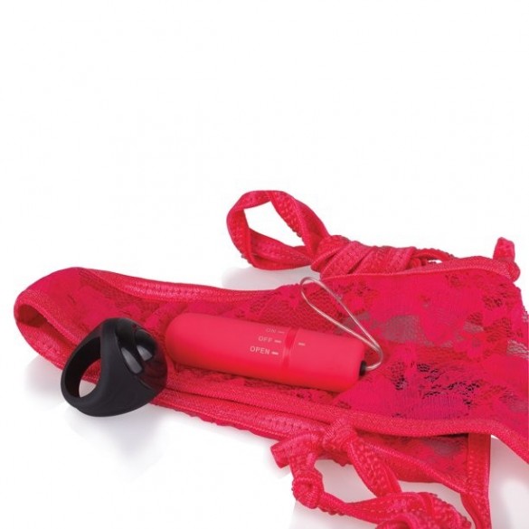 Lencería, Calzón Vibrador- My Secret Rojo