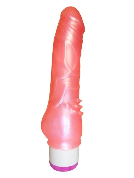 Consolador Vibrador Rosado Cliterific (20 cm)