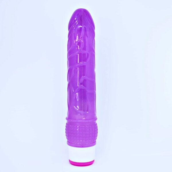 Consolador Vibrador Multivelocidades Morado Loveline (22 cm)