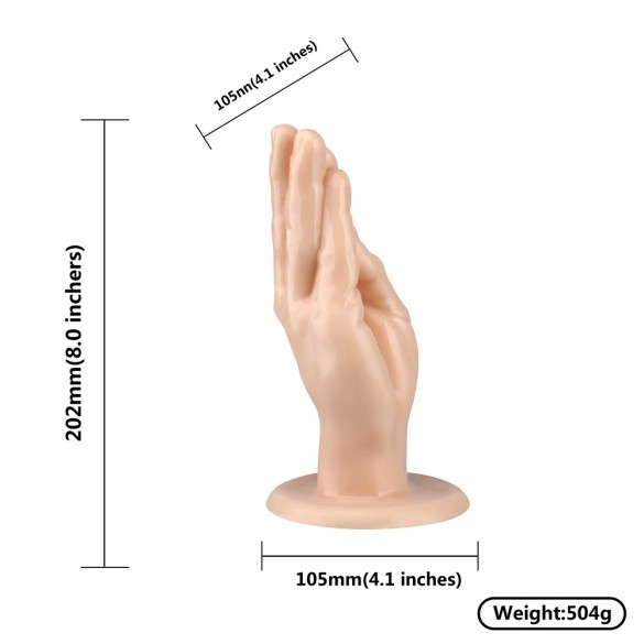 Dildo Realístico Mano Fisting