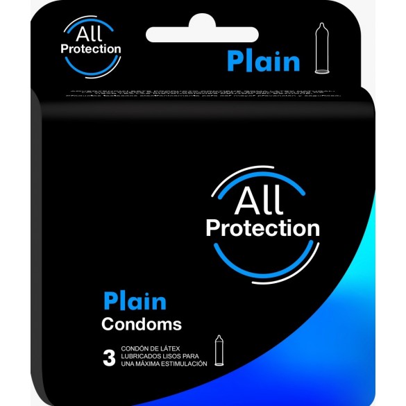 Preservativo All Protection - Plain (Liso)