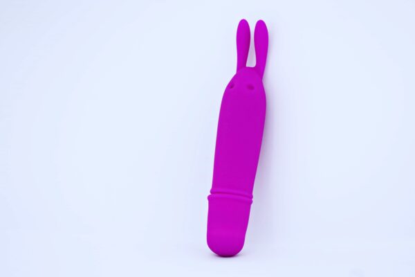 Estimulador Mini, Bala Vibradora Conejito para Clítoris de 10 intensidades (Resistente al agua)