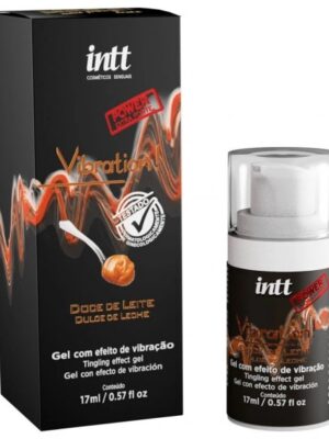 Gel Oral & Masaje | Dulce De Leche | Efecto Vibracion Intensa | 17ml | Base de Agua