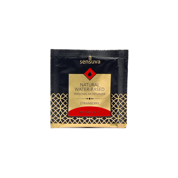 Lubricante | Frutilla | | 6ml | Base Agua | Sachet