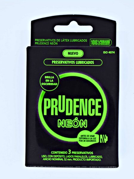 Preservativo Condon Neon (brilla en la oscuridad) Sabor Vainilla