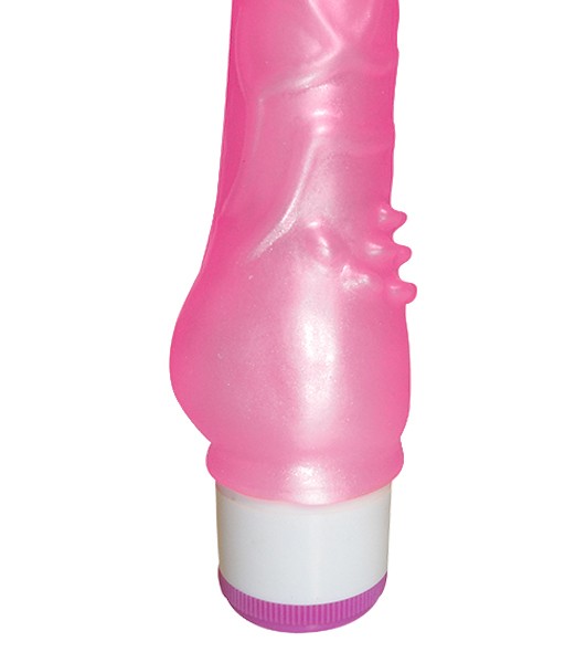 Consolador Vibrador Rosado Cliterific (20 cm)