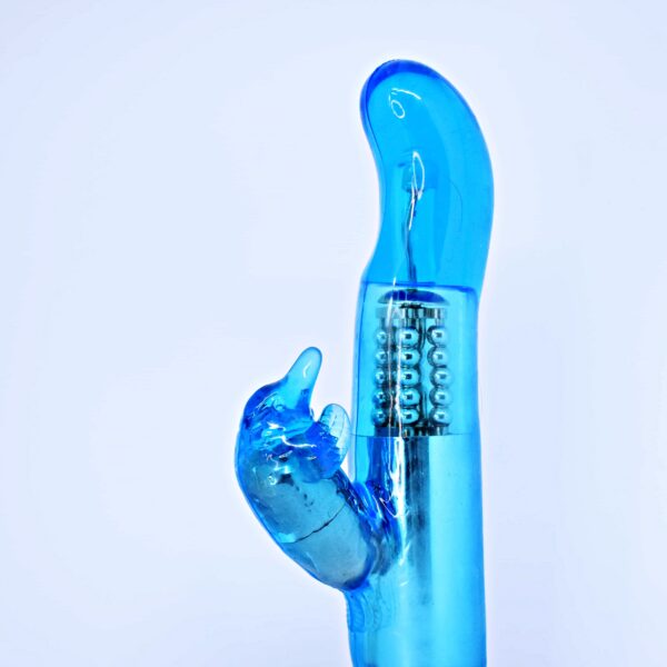 Consolador Rotador Delfin 12 Vibraciones (11 cm Insertable)