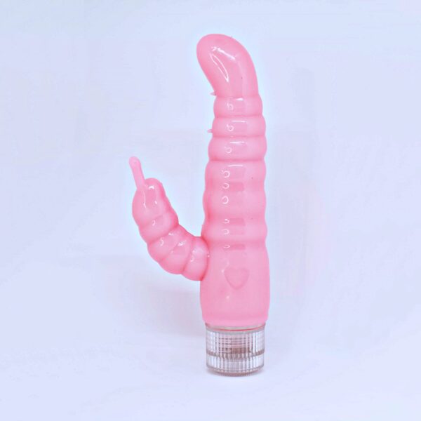 Consolador Vibrador Oruga (Estimulador Clítoris y Punto G) (13