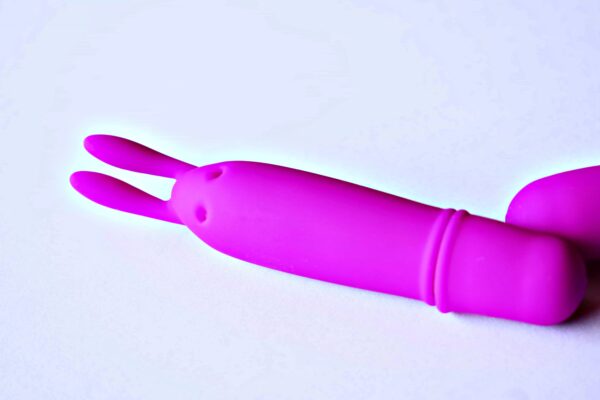 Estimulador Mini, Bala Vibradora Conejito para Clítoris de 10 intensidades (Resistente al agua)
