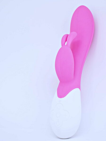 Consolador Vibrador Dual Recargable (12cm Insertable & clitorial)