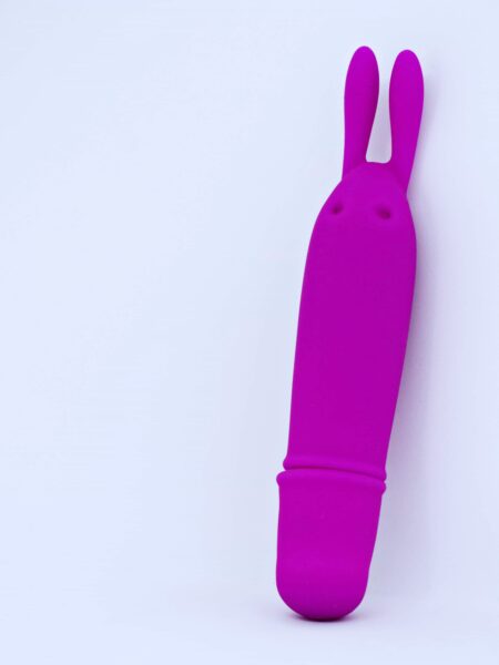 Estimulador Mini, Bala Vibradora Conejito para Clítoris de 10 intensidades (Resistente al agua)