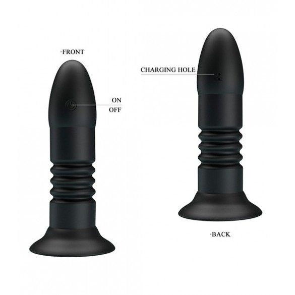 Plug Anal Acordeon Magic Jingers Con Control Remoto