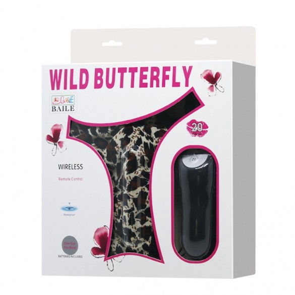 Lencería, Calzón Vibrador Wild Butterfly