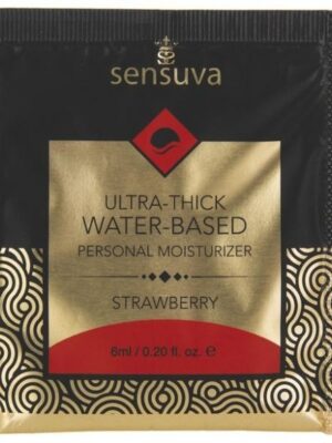 Lubricante | Frutilla | Efecto Prolongador | 6ml | Base de Agua | Sachet