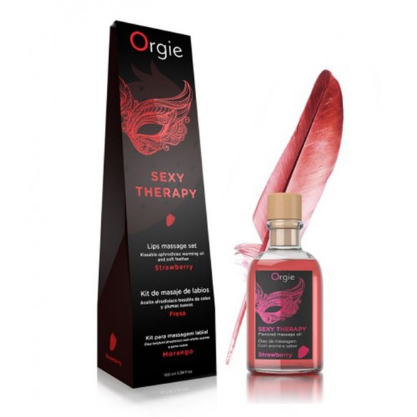 Aceite Sexo Oral & Masaje | Frutilla | Efecto Calor | 100ml