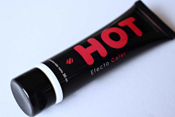 Lubricante Anal, Oral & Vaginal | Frutilla | Efecto Calor | 57ml | Base de Agua