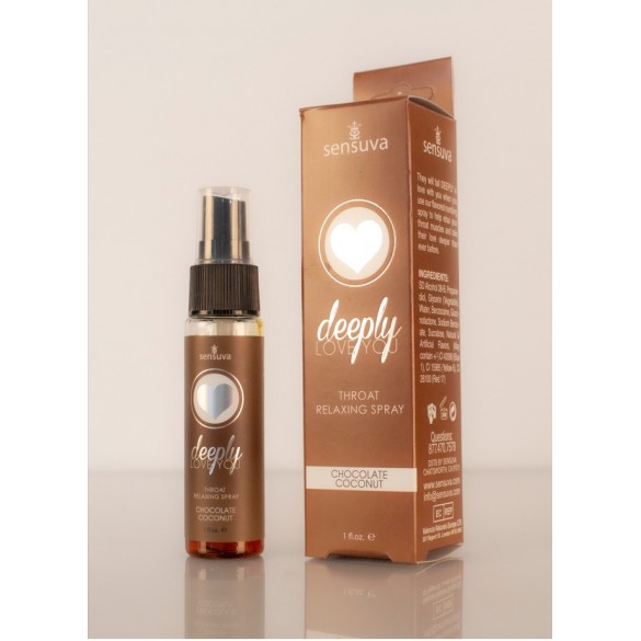 Spray Sexo Oral Adormecedor de Garganta | Chocolate Coco | 30ml