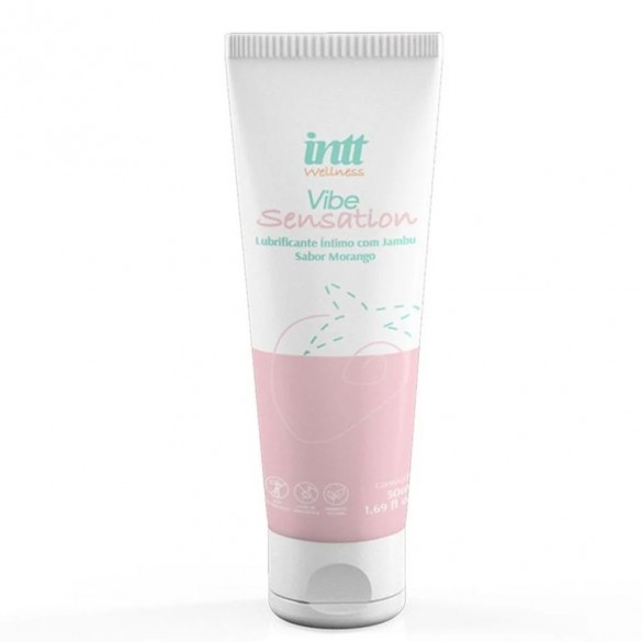 Lubricante Oral & Vaginal | Frutilla | Efecto Hormigueo | 5grs