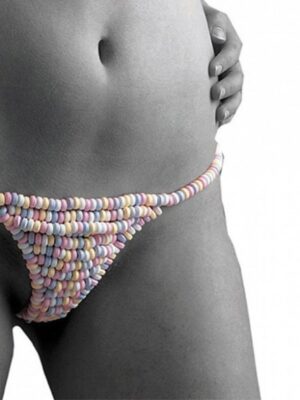Calzón Comestible Candy G-String Sosten Dulce