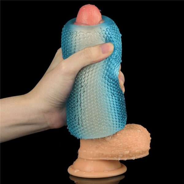 Masturbador Flexible Doble Abertura