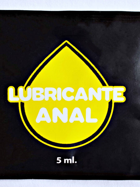 Lubricante Anal | 5ml | Base de Agua | Sachets