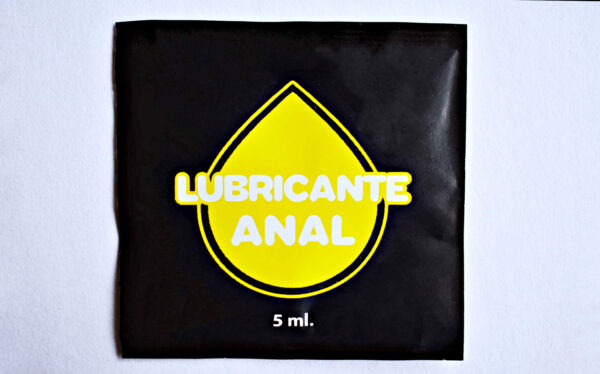 Lubricante Anal | 5ml | Base de Agua | Sachets