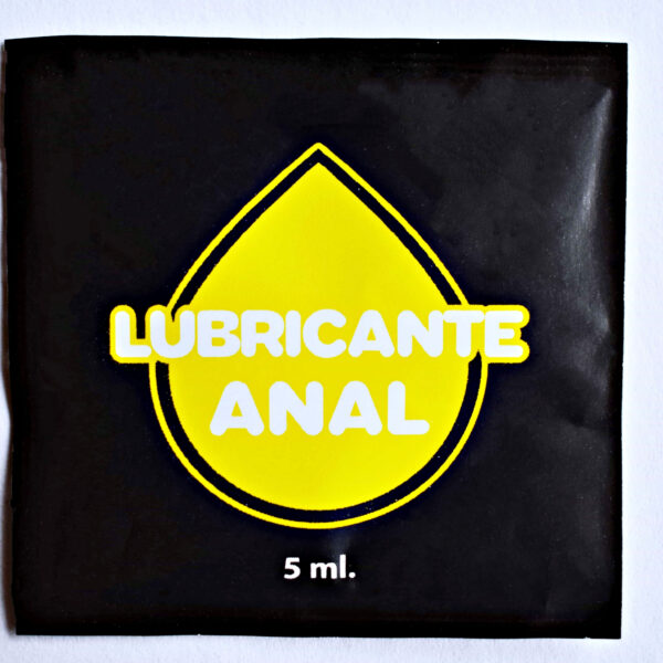 Lubricante Anal | 5ml | Base de Agua | Sachets