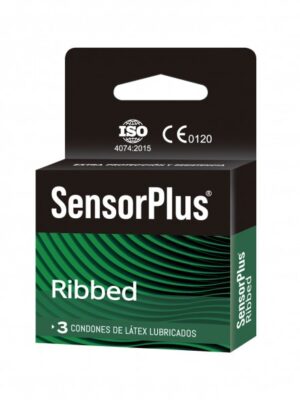 Preservativo Sensor Plus - Ribbed