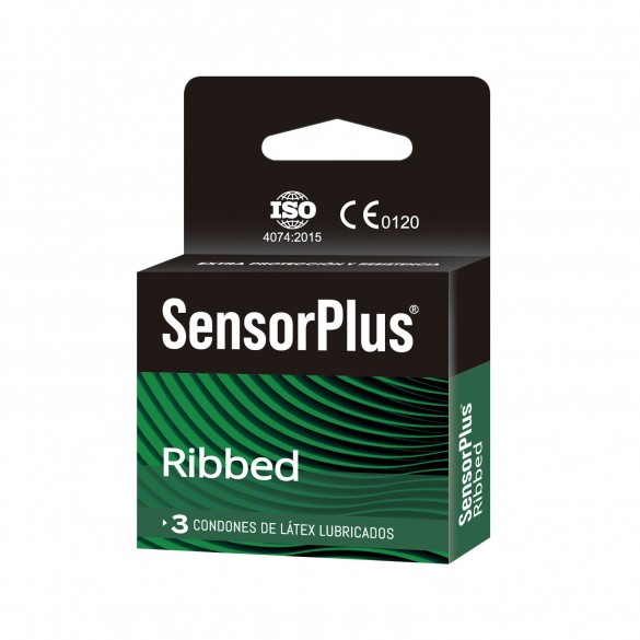 Preservativo Sensor Plus - Ribbed