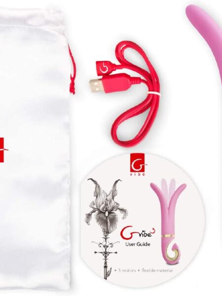 Consolador Vibrador Sofisticado Multiple Gvibe | 13 cm insertable |