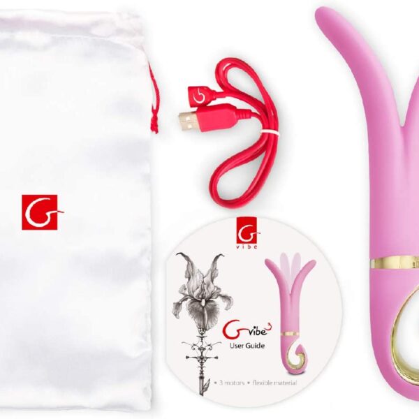 Consolador Vibrador Sofisticado Multiple Gvibe | 13 cm insertable |