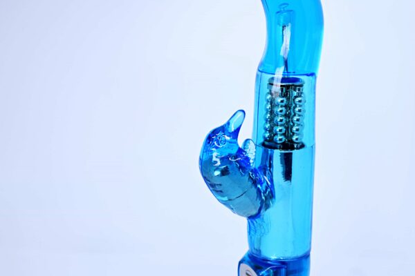 Consolador Rotador Delfin 12 Vibraciones (11 cm Insertable)