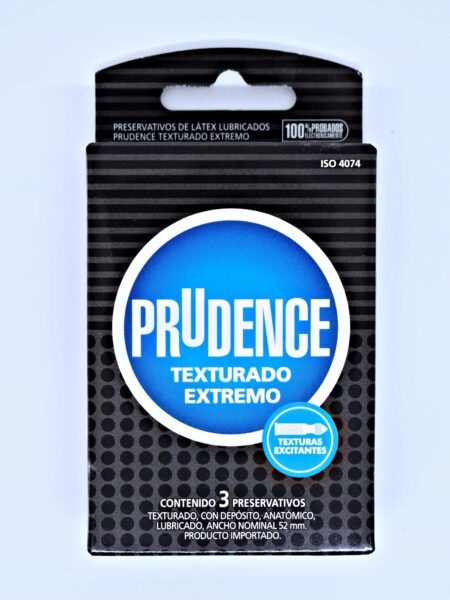 Preservativo Condon Prudence (Texturado para mayor placer)