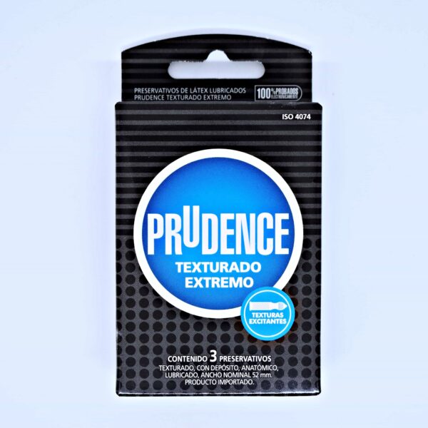 Preservativo Condon Prudence (Texturado para mayor placer)