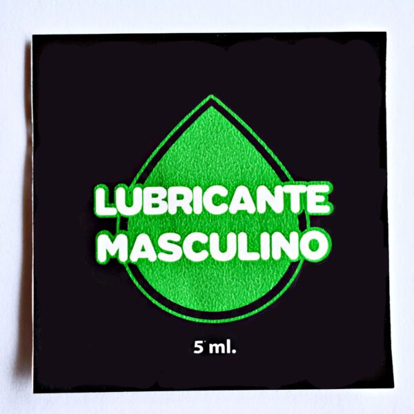 Lubricante Masculino | Retardante & Prolonga | 5ml | Base de Agua | Sachets