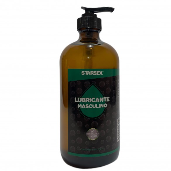Lubricante Masculino | Retardante & Prolonga | 500ml | Base de Agua