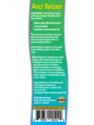 Lubricante Anal Con Aceite De Canabis OOOWEEE De 50 Ml