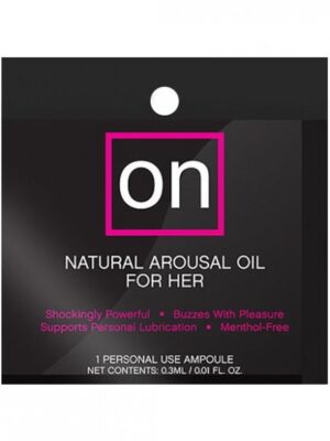 Aceite Excitante Femenino | Efecto Potencializador | 0.3ml | Sachet