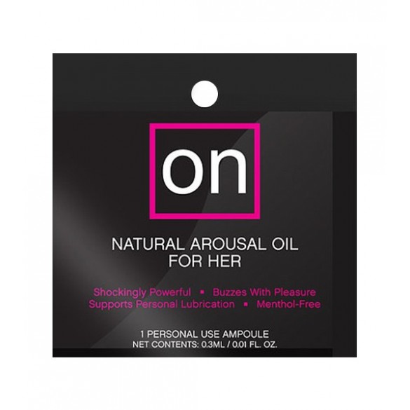 Aceite Excitante Femenino | Efecto Potencializador | 0.3ml | Sachet