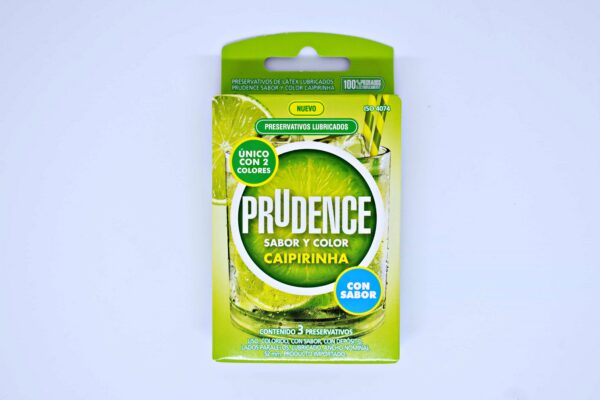 Preservativo Condon Prudence (aroma y sabor a Caipirinha)
