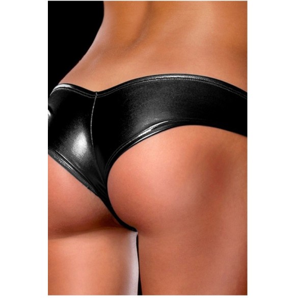 Lencería, Tanga Efecto Cuero