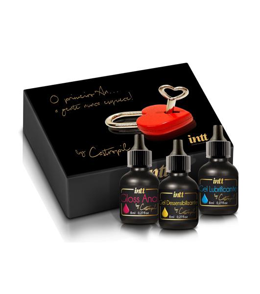Kit: Mi Primer Anal (Relagante, Deslizante, Lubricante)