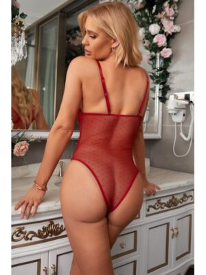 Body Teddy Lunares Rojos Talla M