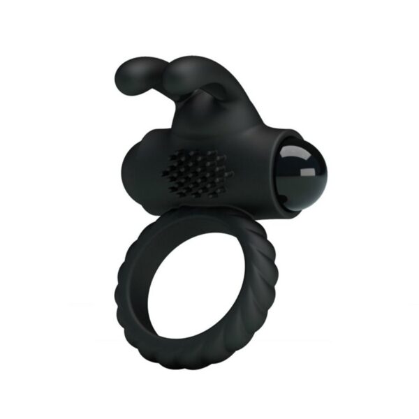 Anillo con Conejo Vibrador (Resistente al agua, Reutilizable)