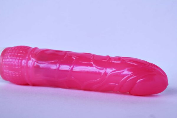 Consolador Vibrador Multivelocidades Rosado Loveline (21 cm)