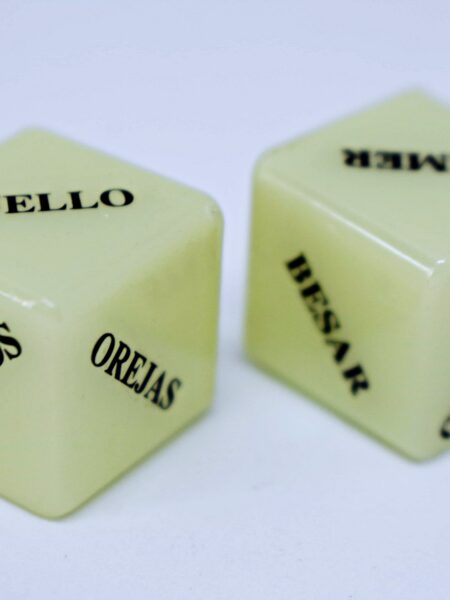 Dados Eróticos que brillan en la oscuridad (Love Dice)
