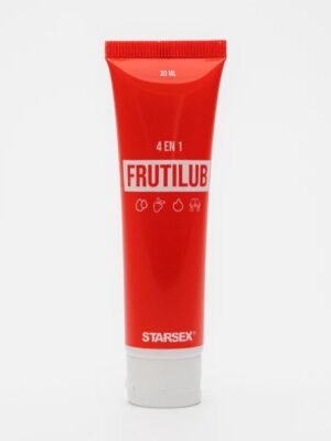 Lubricante Anal, Vaginal, Oral & Masaje | Frutilla | Efecto Calor, Sedoso | 30ml | Base de Agua