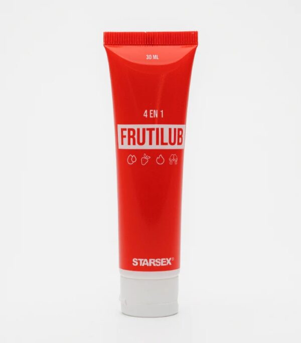 Lubricante Anal, Vaginal, Oral & Masaje | Frutilla | Efecto Calor, Sedoso | 30ml | Base de Agua