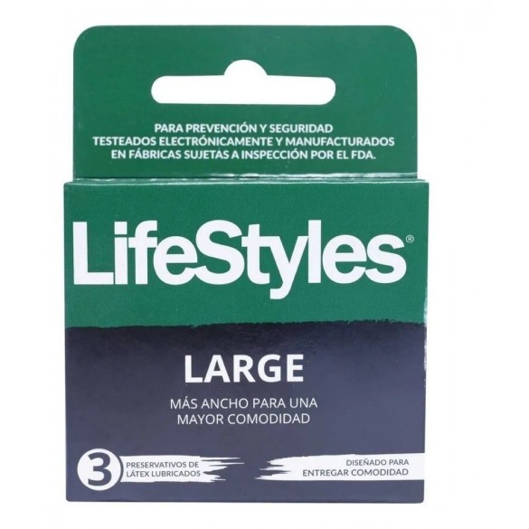 Preservativo LifeStyles Large