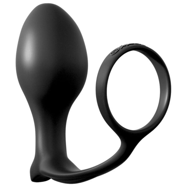Plug anal con anillo para… (8cm insertable)